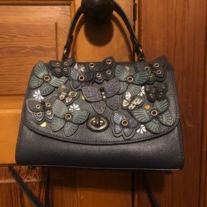 Coach Special Tilly Top Handle Butterfly Bag